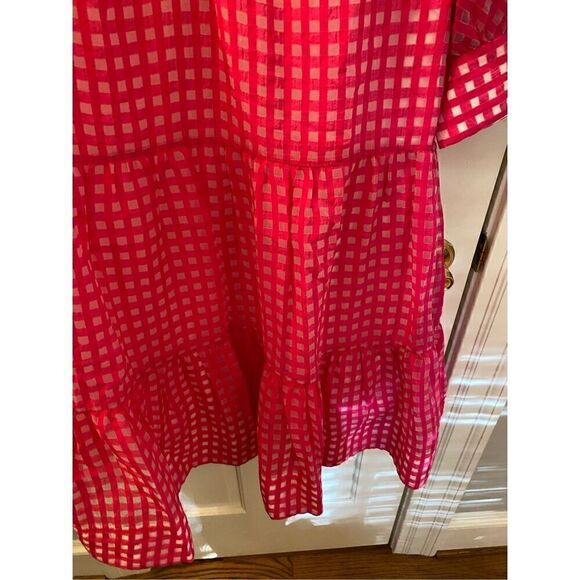 TANYA TAYLOR Cayla Grid Mini Dress - Picture 7 of 7